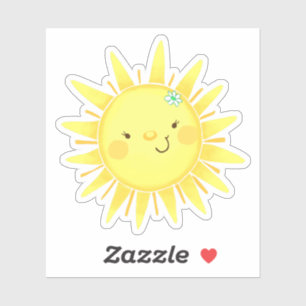 Happy Sunshine Fun Sticker