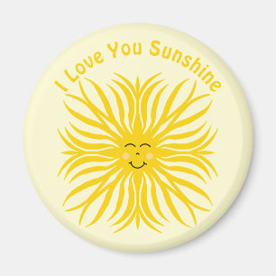 Happy Sunshine Magneet