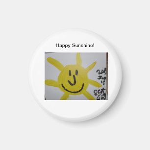 Happy Sunshine. Magneet