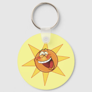 Happy Sunshine Sleutelhanger