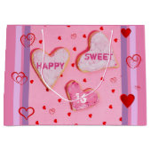 Happy Sweet 16 Gift Bag Groot Cadeauzakje (Voorkant)