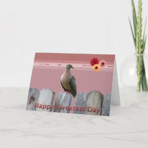 Happy Sweetest Day Love Dove Kaart