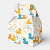 Happy Swimming a Paddling of Ducks Pattern II Bedankdoosjes (Voorkant Zijde)