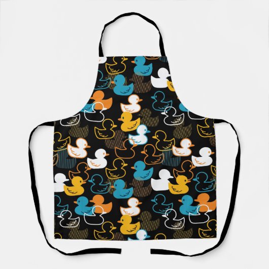 Happy Swimming a Paddling of Ducks Pattern Schort (Voorkant)