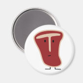 Happy T-bone Magneet (Voorkant / Achterkant)