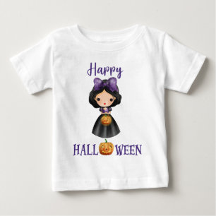 Happy T-shirt Halloween Girl Baby Princess T-shirt