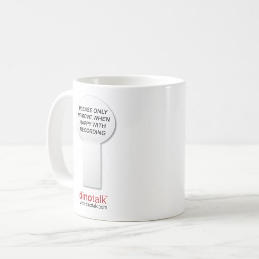 Happy Tab-koffie Mok (Voorkant links)