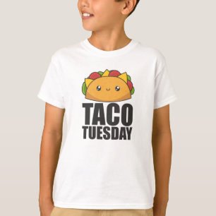 Happy Taco dinsdag - Mexicaans voedsel T-shirt
