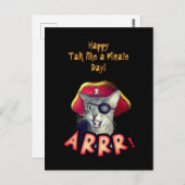 Happy Talk als een Pirate Day Briefkaart (Voorkant / Achterkant)