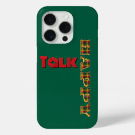 Happy Talk Green iPhone 15 Pro Case