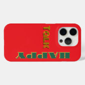 Happy Talk Red Green Case-Mate iPhone Case (Achterkant (horizontaal))