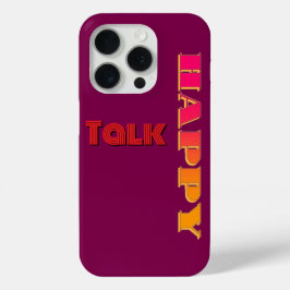 Happy Talk wijn iPhone 15 Pro Case