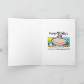 HAPPY TALKER Verjaardag Kaart (Binnen)