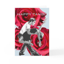HAPPY TANGO-Wenskaart