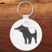 Happy Tapir Sleutelhanger (Voorkant)