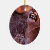 Happy Tau Keramisch Ornament (Rechts)