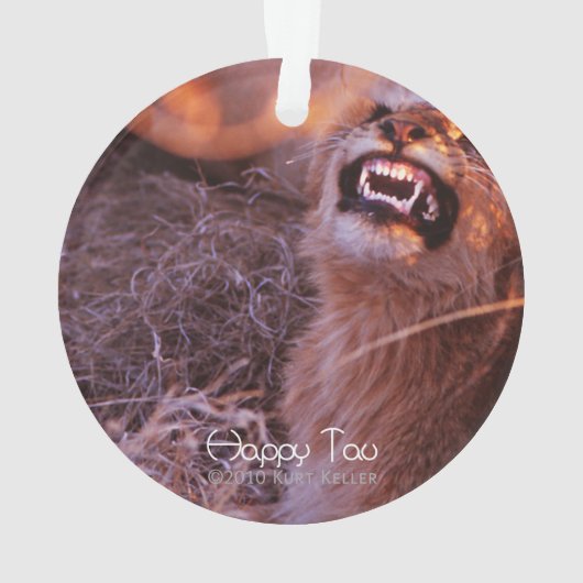 Happy Tau Ornament (achterkant)