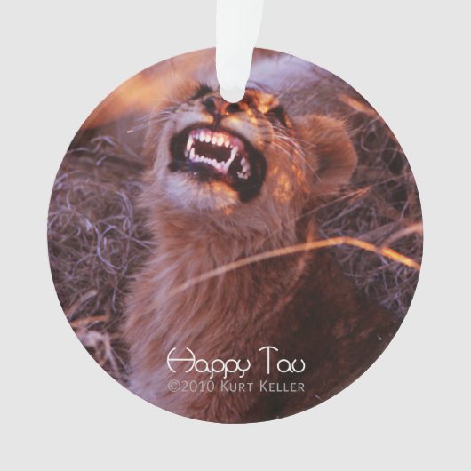 Happy Tau Ornament (voorkant)