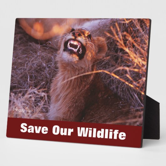 Happy Tau redt ons leven Fotoplaat (Zijkant)