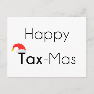 Happy TaxMas Feestdagenkaart