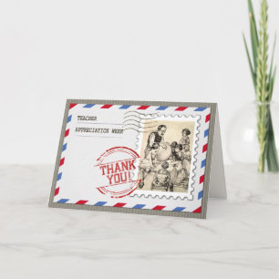 Happy Teacher Appreciation Week Kunst Kaart