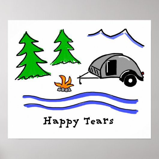 Happy Tears Poster (Voorkant)