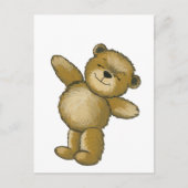 Happy Teddy Briefkaart (Voorkant)