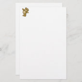 Happy Teddy Stationery Briefpapier (Voorkant / Achterkant)