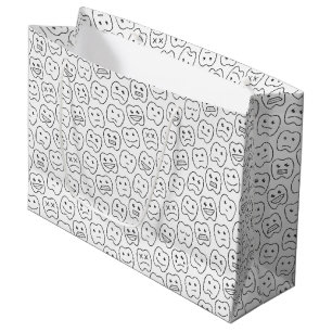Happy Teeth Pattern Groot Cadeauzakje