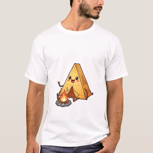 Happy Tent's Campfire Roast T-shirt (Voorkant)