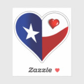 Happy Texas Independence Day Sticker (Vel)