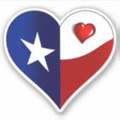 Happy Texas Independence Day Sticker (Voorkant)
