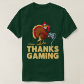 Happy Thanksgaming Thanksgiving Turkey Video Game  T-shirt (Design voorkant)