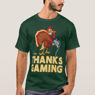 Happy Thanksgaming Thanksgiving Turkey Video Game  T-shirt