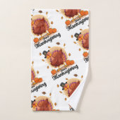 Happy Thanksgiving (Serviette à main)