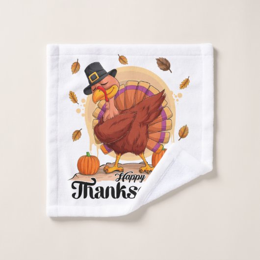 Happy Thanksgiving (Gant de toilette)