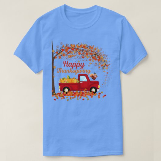 Happy Thanksgiving18 T-shirt (Design voorkant)