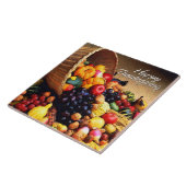 Happy Thanksgiving 12 Tegel Tegeltje (Zijkant)