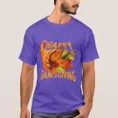 Happy Thanksgiving 2021 Celebrate Thanksgiving Din T-shirt (Voorkant)
