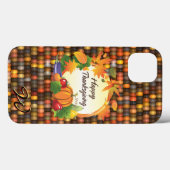 Happy Thanksgiving 5A-13A-opties Case-Mate iPhone Case (Achterkant (horizontaal))