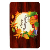 Happy Thanksgiving 5A Premium Magnet Magneet (Verticaal)