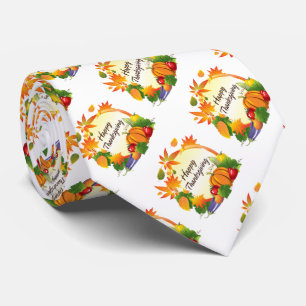 Happy Thanksgiving 5A Stropdas