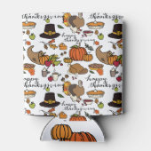 Happy Thanksgiving Beer/Soda Cooler (Achterkant)