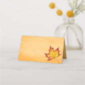 Happy Thanksgiving Bericht Herfst Blad Tafel Zitpl (Achterkant)