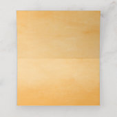 Happy Thanksgiving Bericht Herfst Blad Tafel Zitpl (Binnenkant ongevouwen)