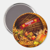 Happy Thanksgiving Best Magneet (Voorkant / Achterkant)