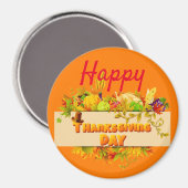Happy Thanksgiving Best magnet Magneet (Voorkant / Achterkant)