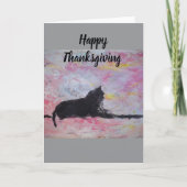 Happy Thanksgiving Blank Greeting Card Kaart (Voorkant)