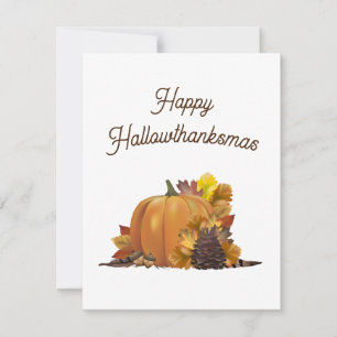 Happy Thanksgiving Blank Wenskaarten