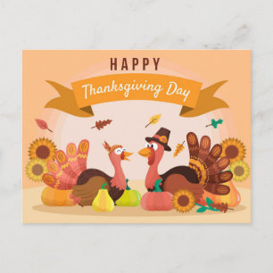 Happy Thanksgiving Briefkaart